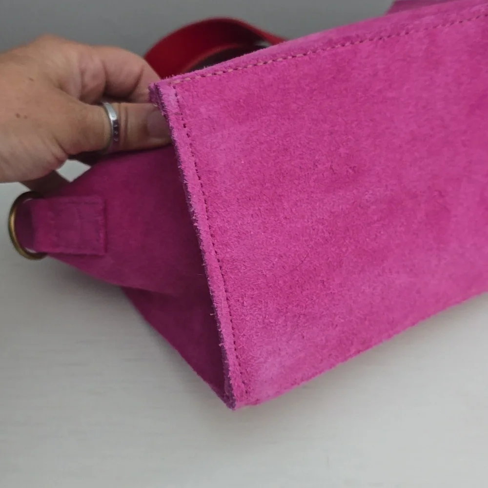 Parker Thatch Pink Suede Micro Mimi - Picture 7 of 13